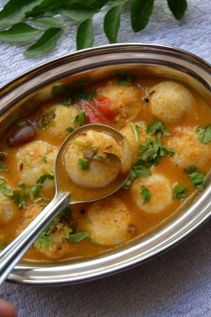 Idly - Sambar