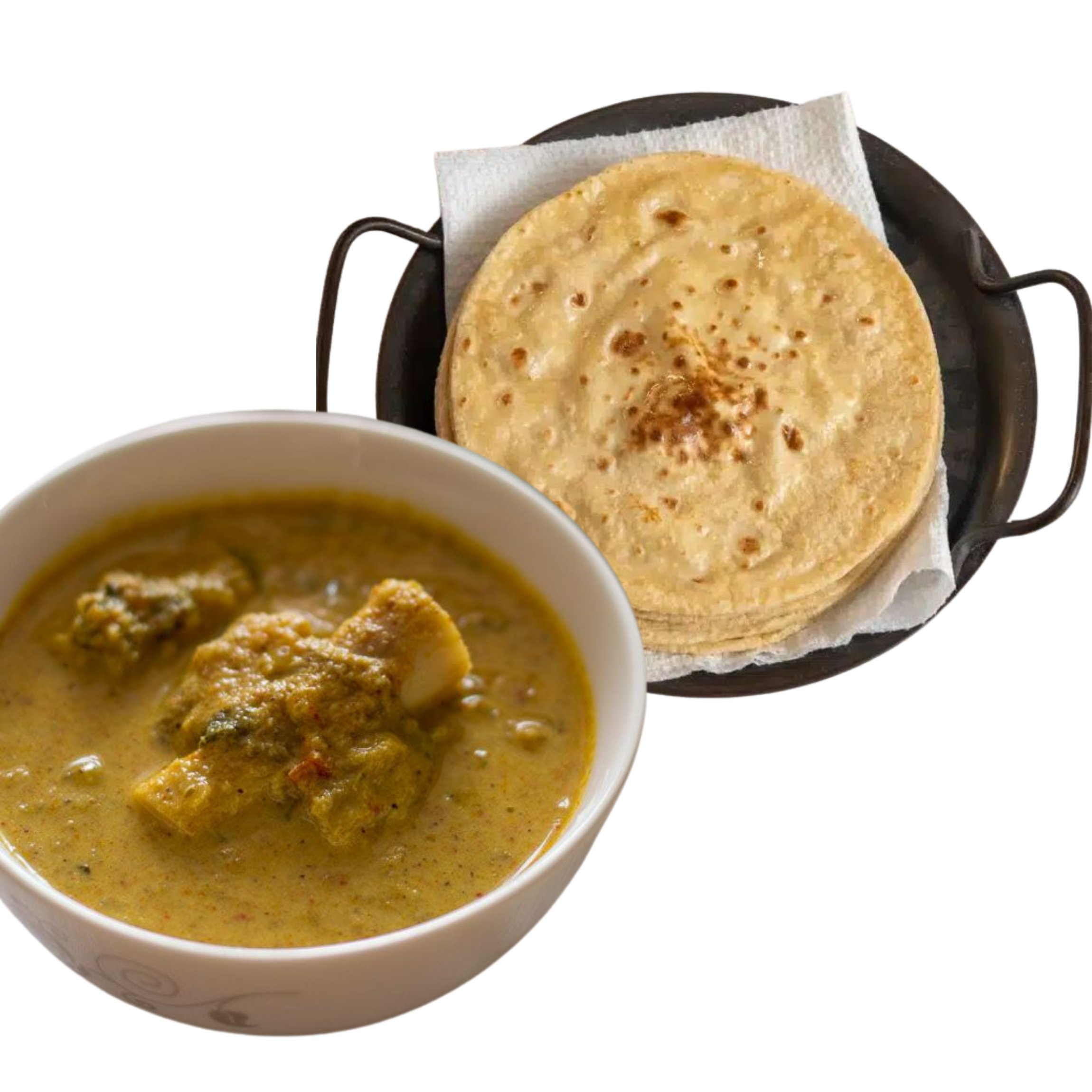 Mutton Korma , Chapathi Combo