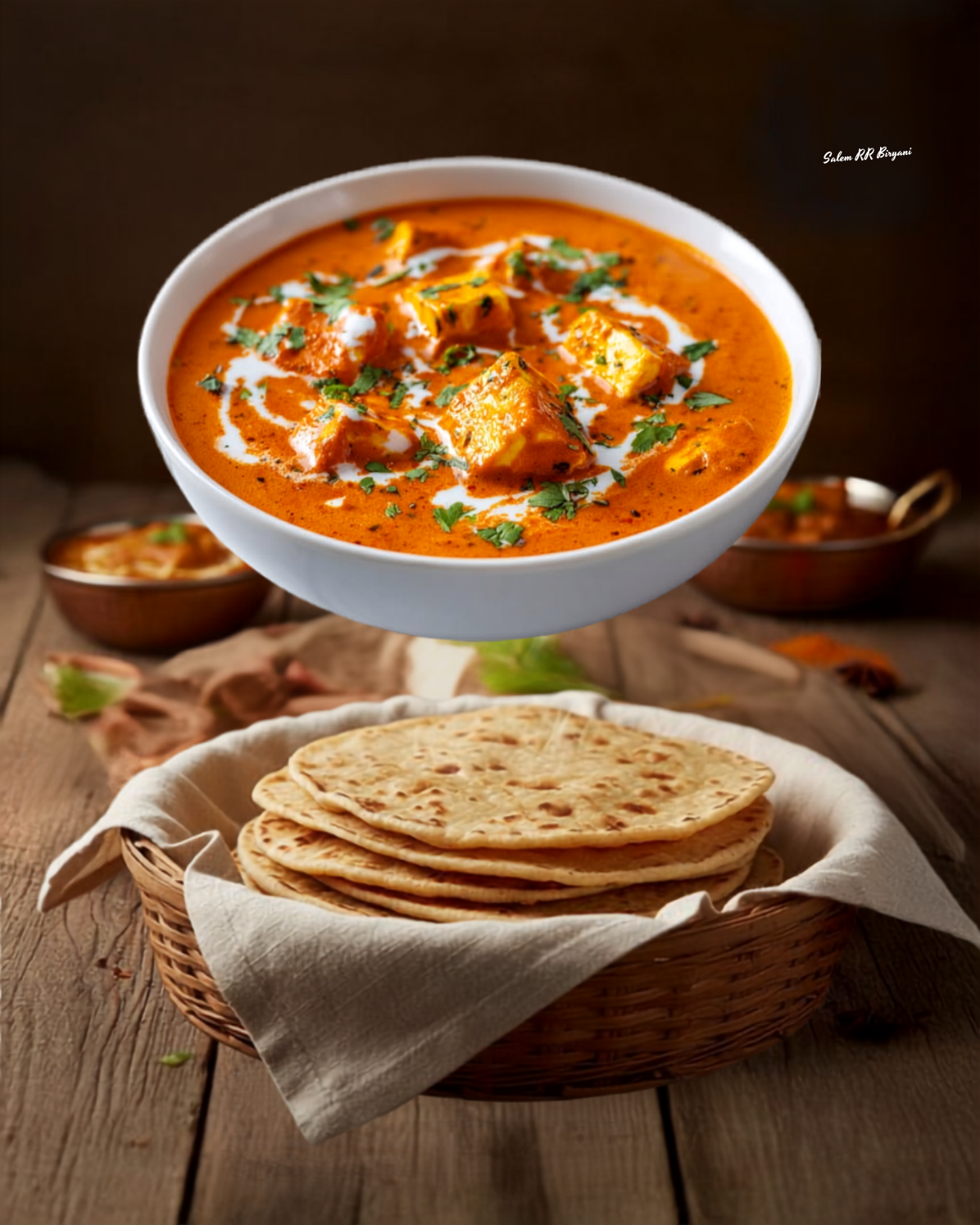 Paneer Butter masala , Chappathi Combo