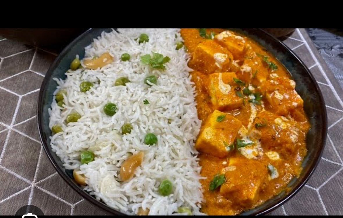 Peas Pulao, Paneer Combo ..